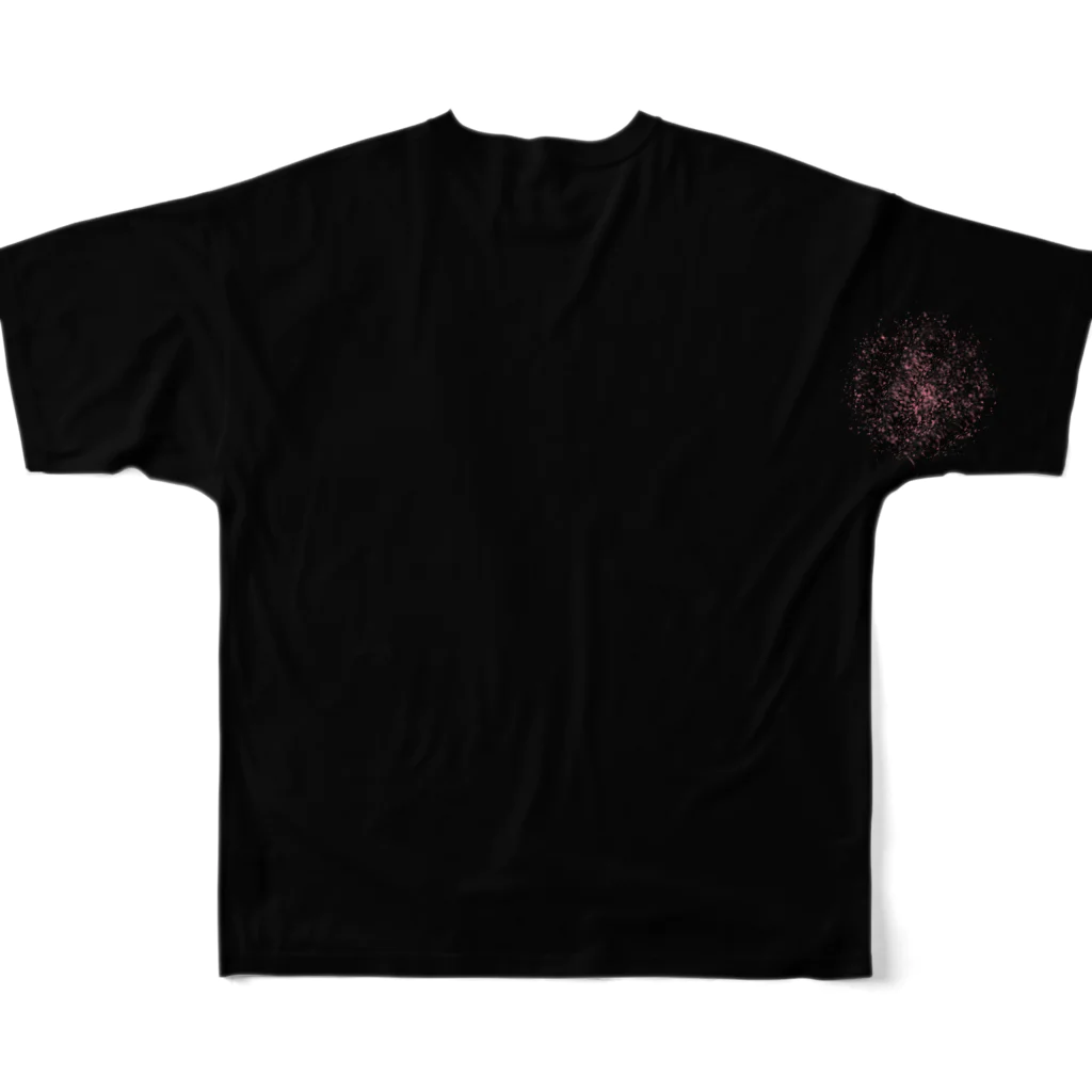 伊音  (Masaya)のぽわプリチームT All-Over Print T-Shirt :back