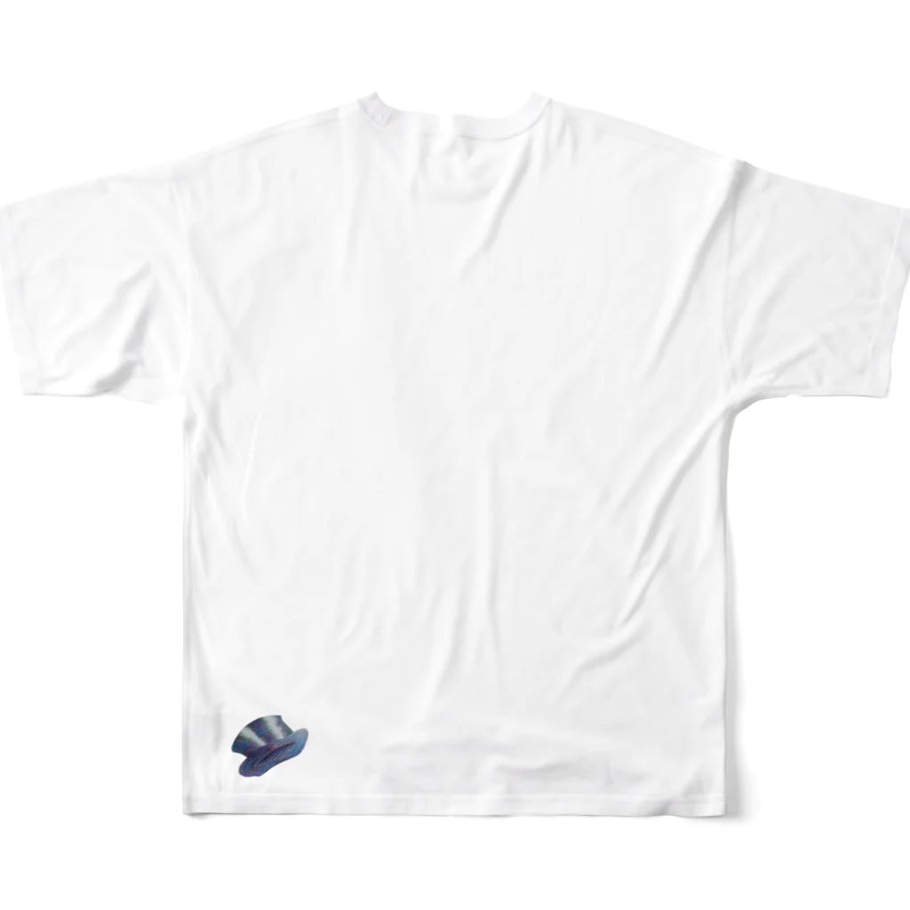 とりのささみのかえるくん All-Over Print T-Shirt :back