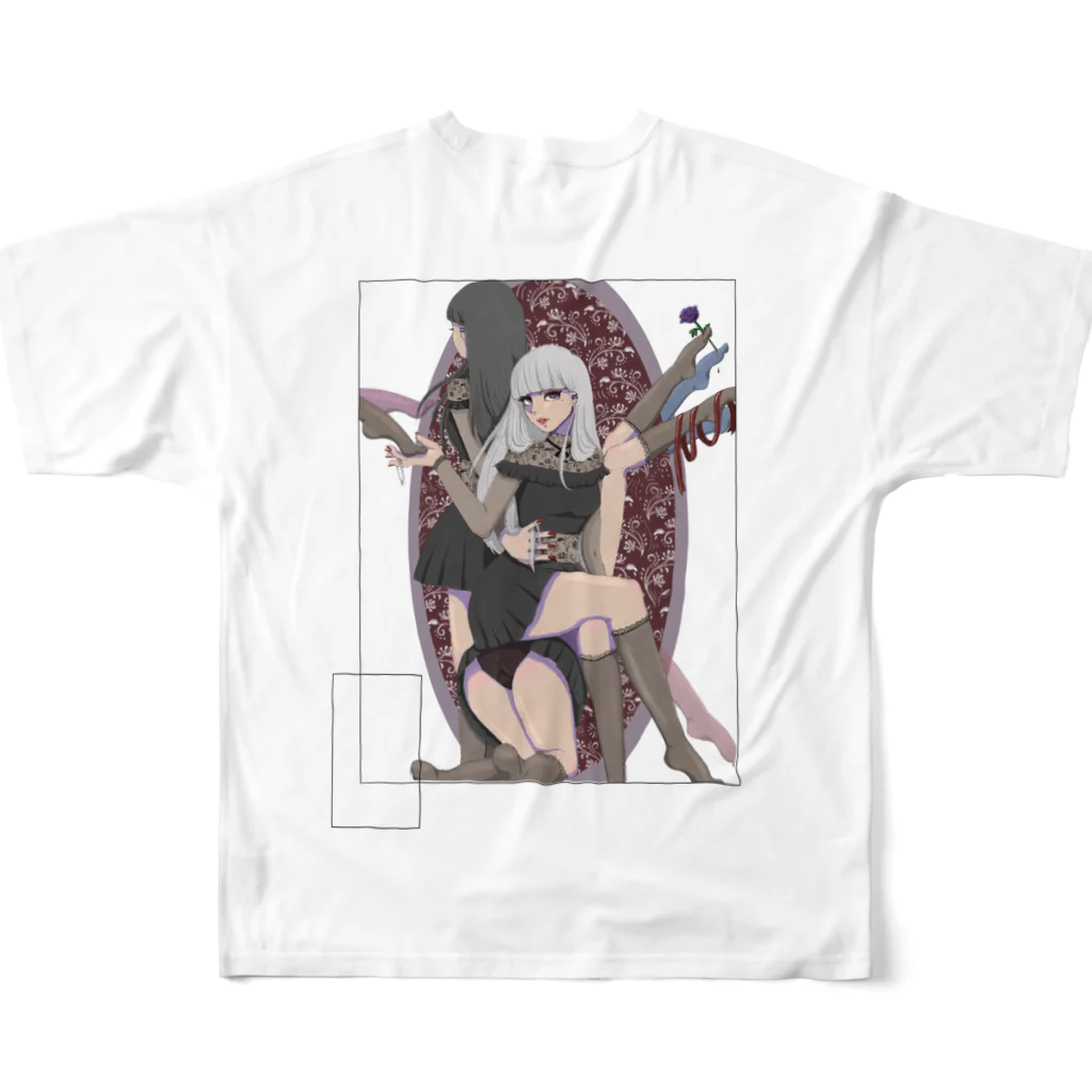 MikuのMy Girl フルグラフィックTシャツの背面