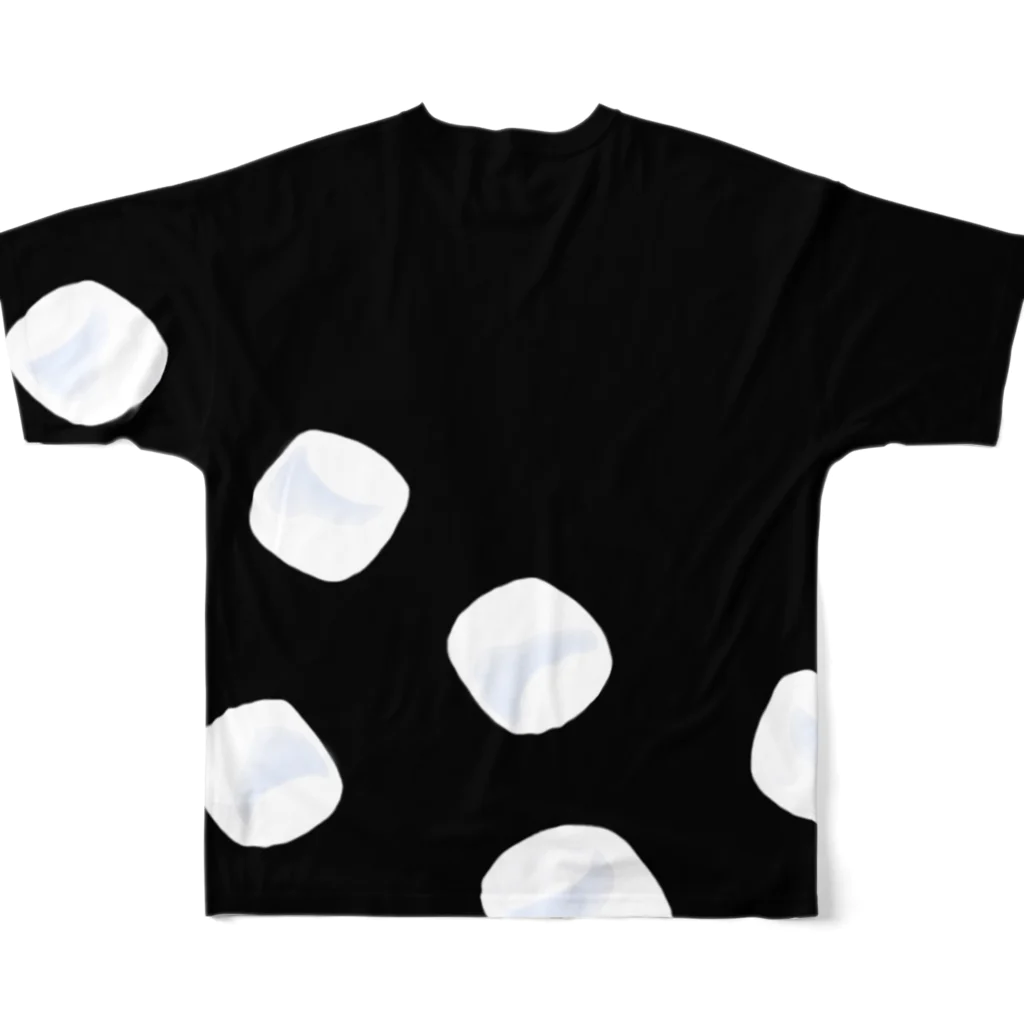 シュールショックのマシュマロ All-Over Print T-Shirt :back