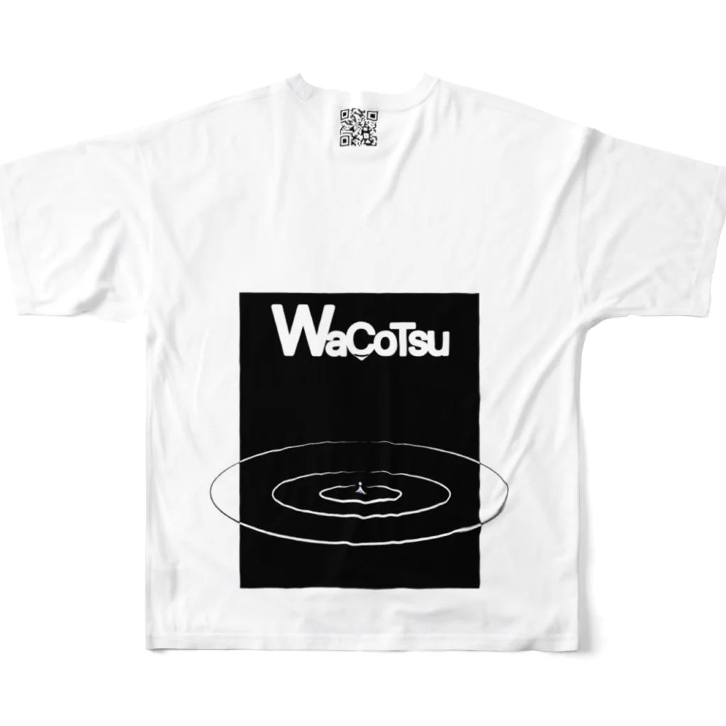 WaCoTsuのMinamo フルグラフィックTシャツの背面