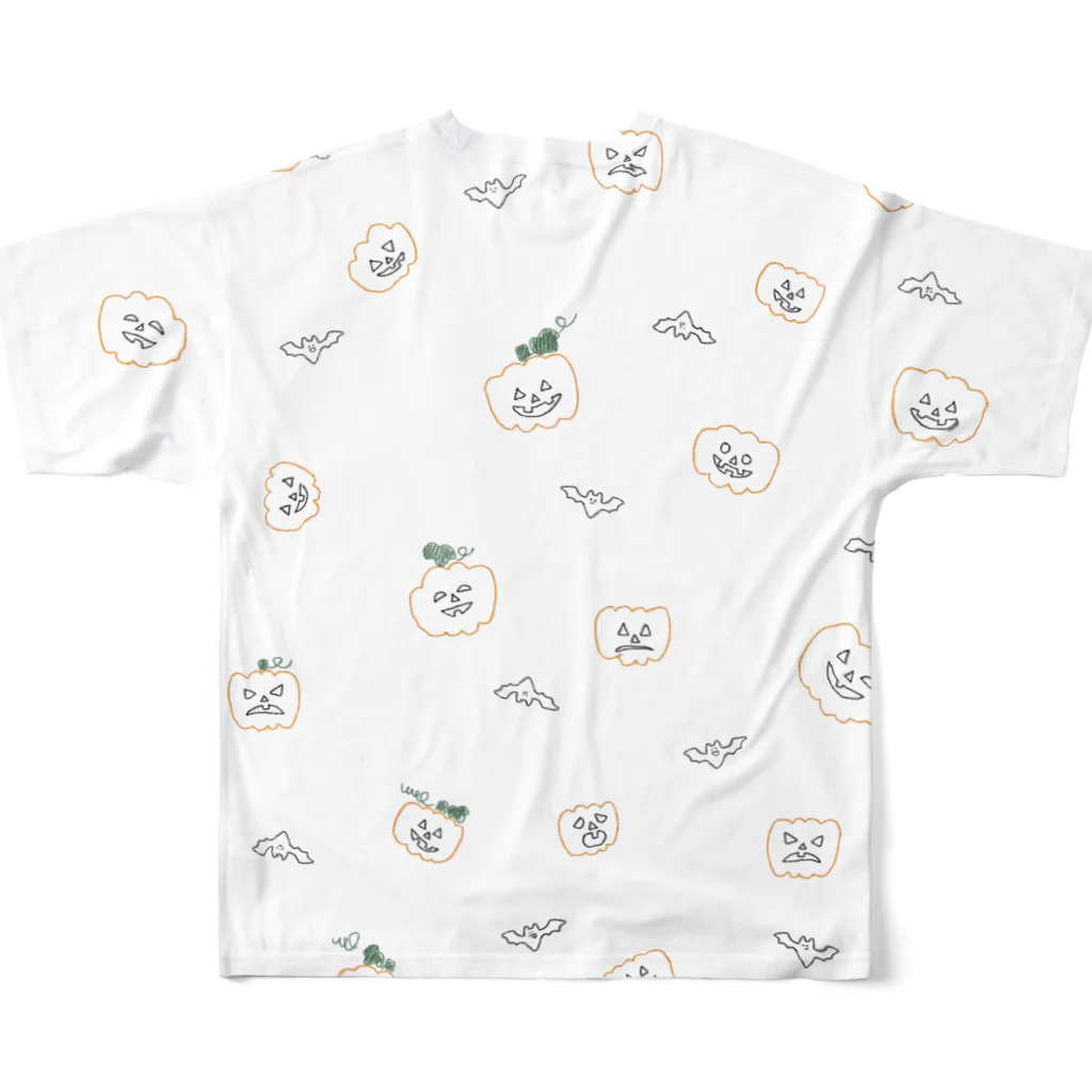 yumi.の🎃HalloweenTシャツ🎃 フルグラフィックTシャツの背面