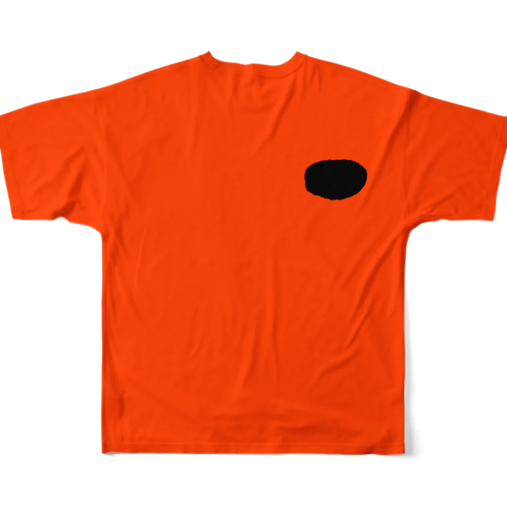 うみのいきもののキツネベラ All-Over Print T-Shirt :back