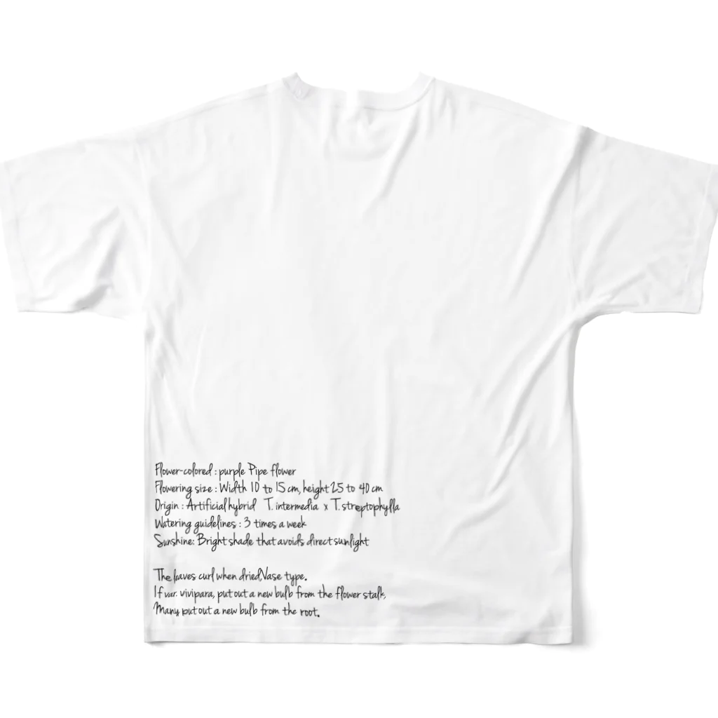 Otowaのカーリースリム All-Over Print T-Shirt :back