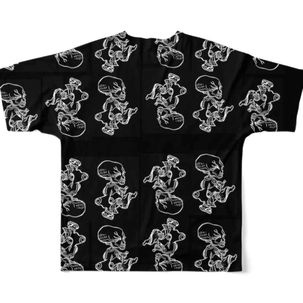 So Yamamoto Custom Artのぬらり All-Over Print T-Shirt :back