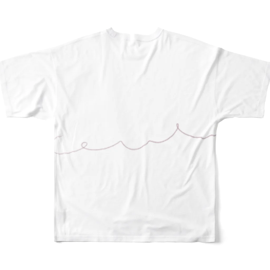 rilybiiのlove... All-Over Print T-Shirt :back
