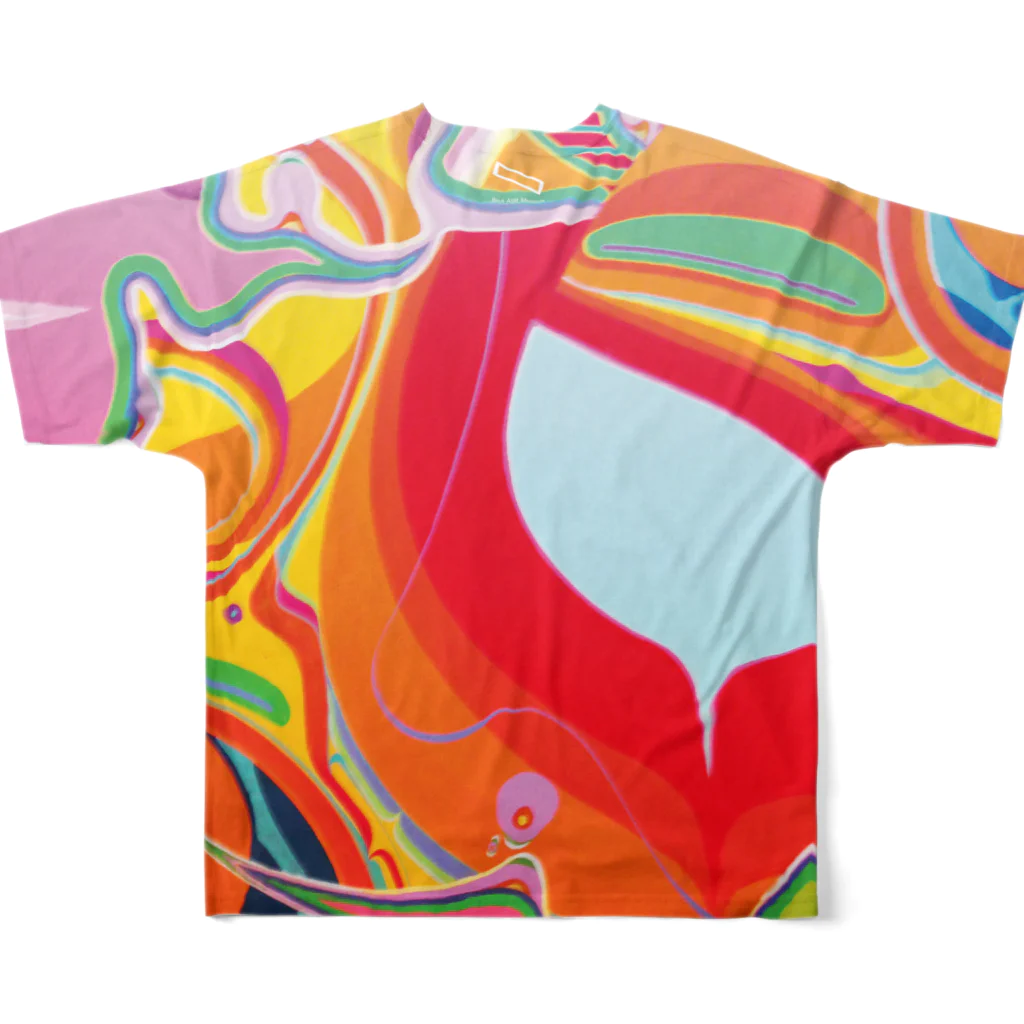 BnA Alter MuseumショップのオリジナルRoomシャツ【NEXTEFX】 フルグラフィックTシャツの背面