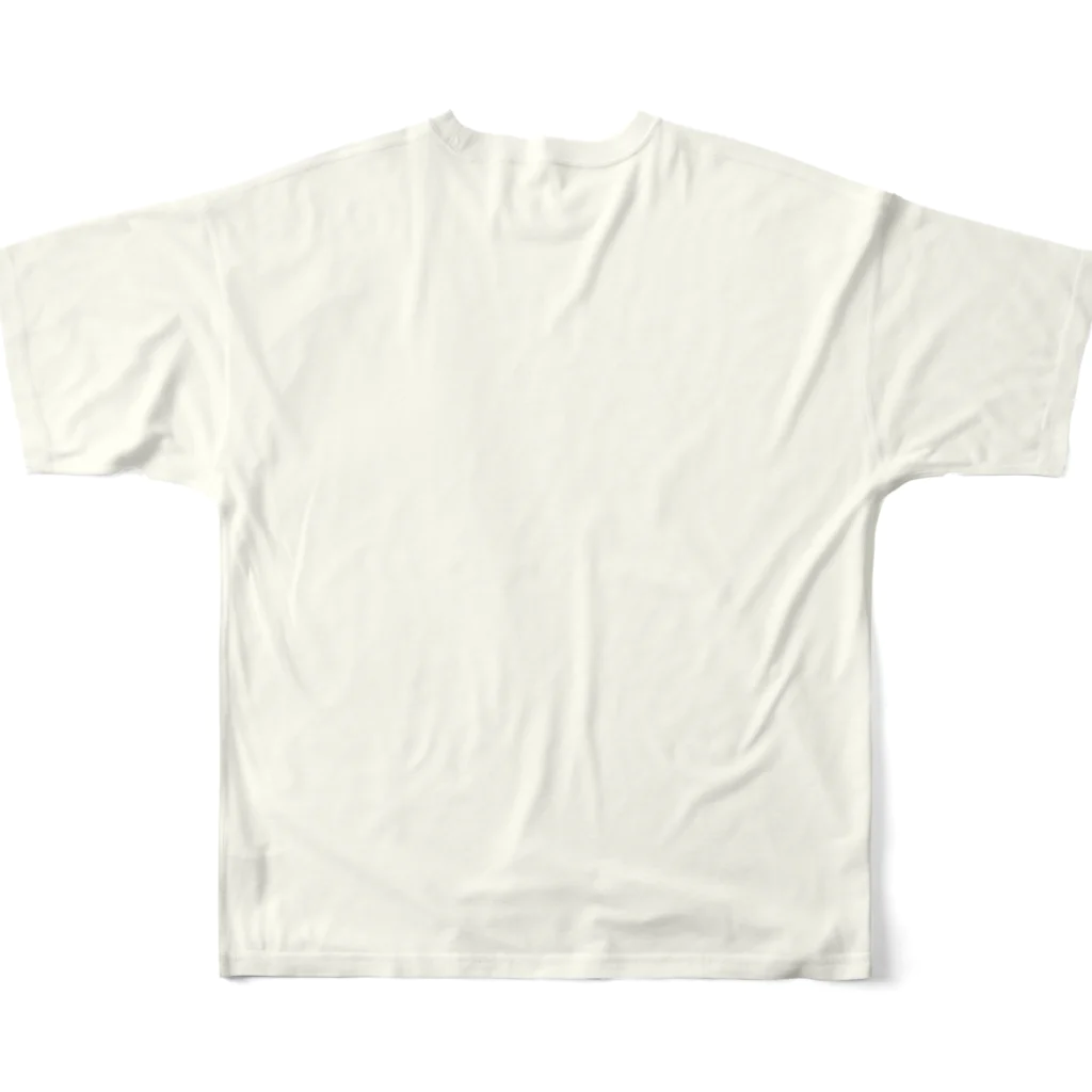 日々碌ストアのゆるいーそー All-Over Print T-Shirt :back