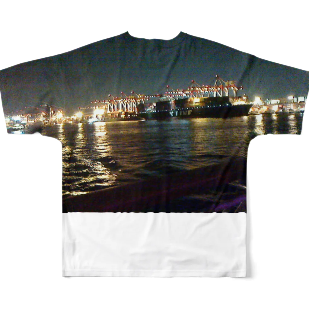 おのMidnight東京bay!! All-Over Print T-Shirt :back