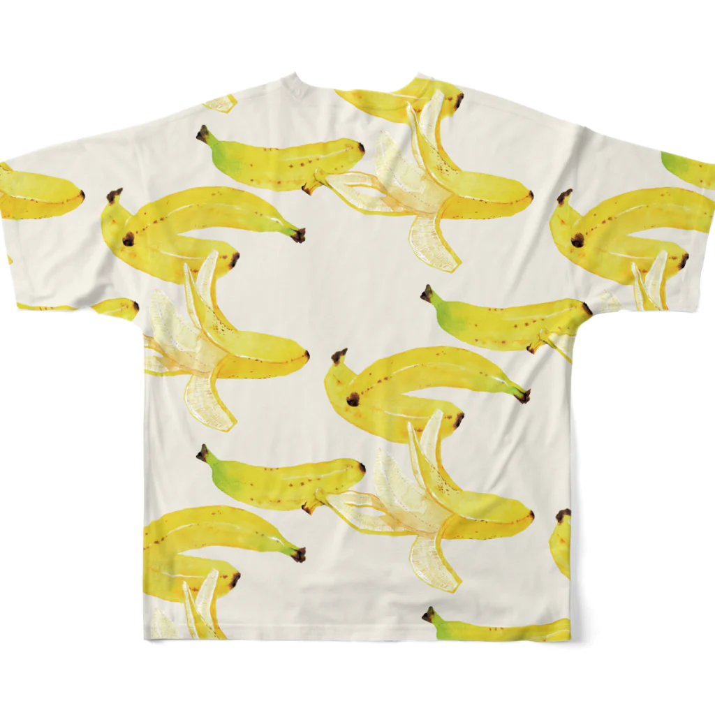 Miho MATSUNO online storeのLovely Bananas フルグラフィックTシャツの背面