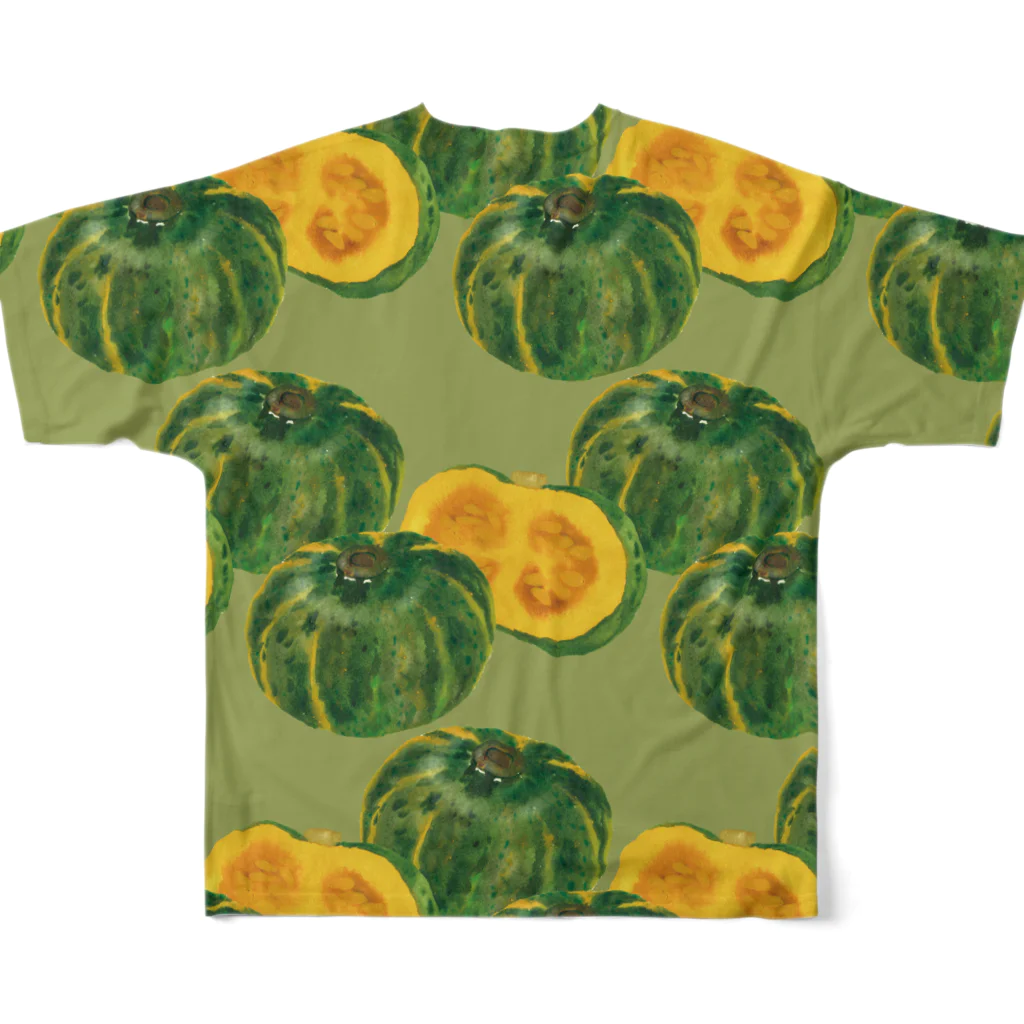 Miho MATSUNO online storeのPumpkins フルグラフィックTシャツの背面