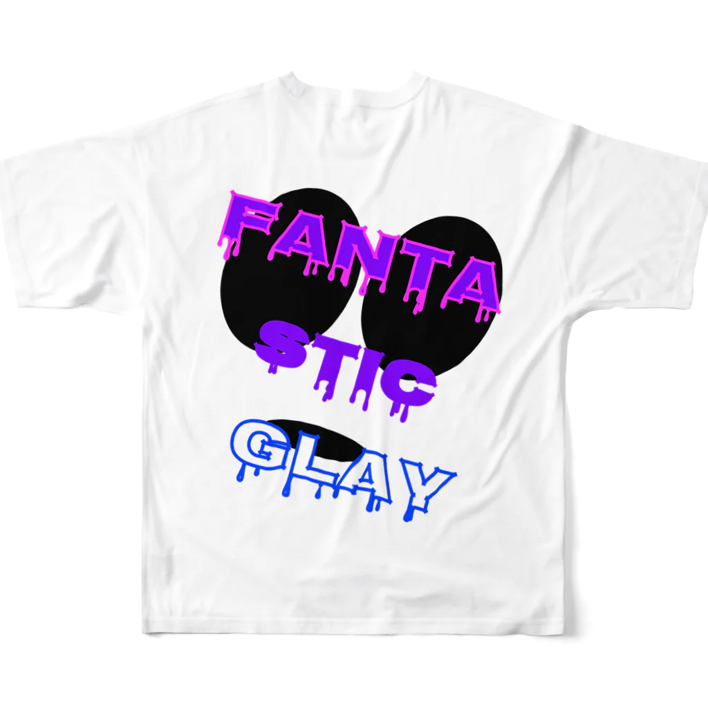 メイソン本店のFANTA STIC GLAY Tシャツ All-Over Print T-Shirt :back