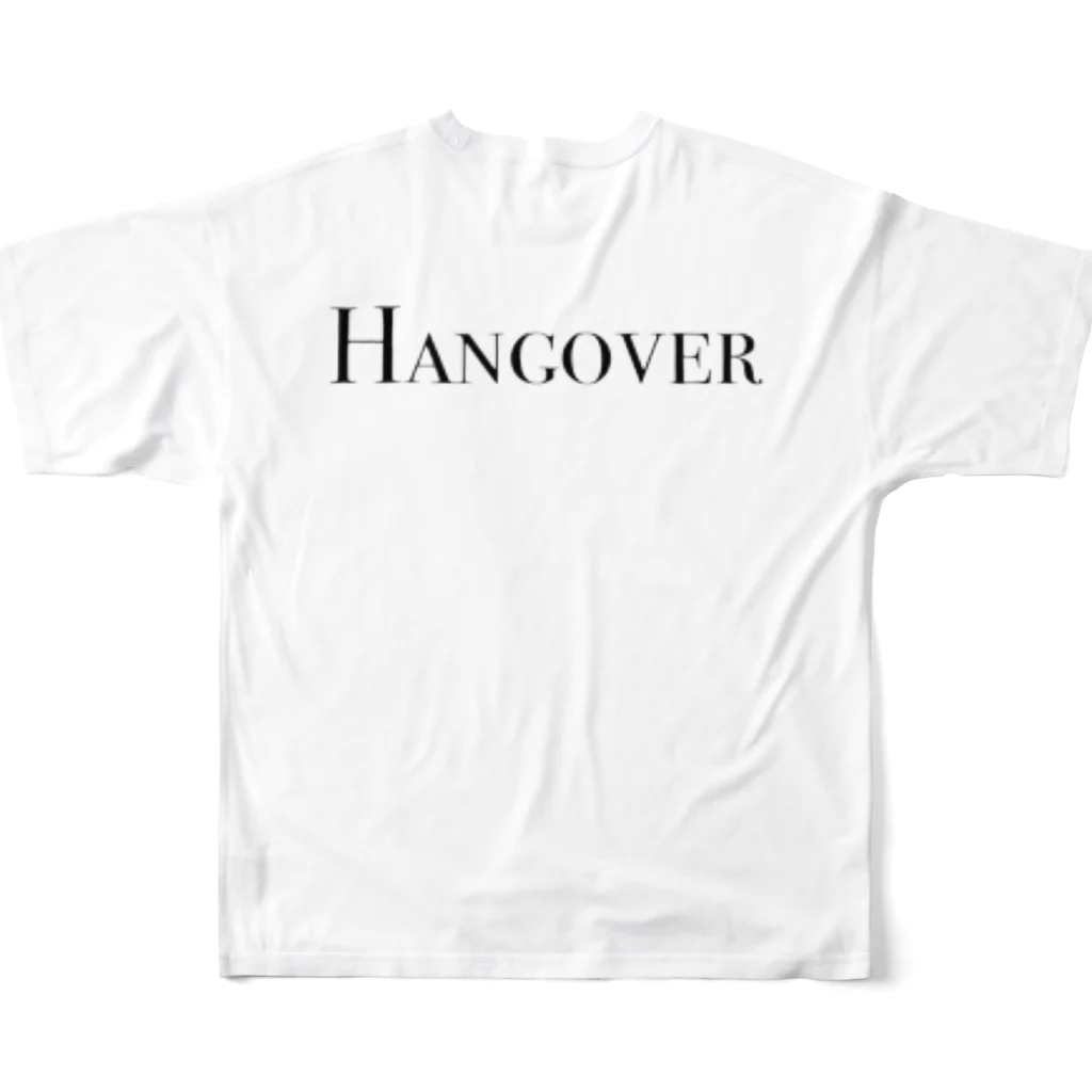 さー子のHangover フルグラフィックTシャツの背面