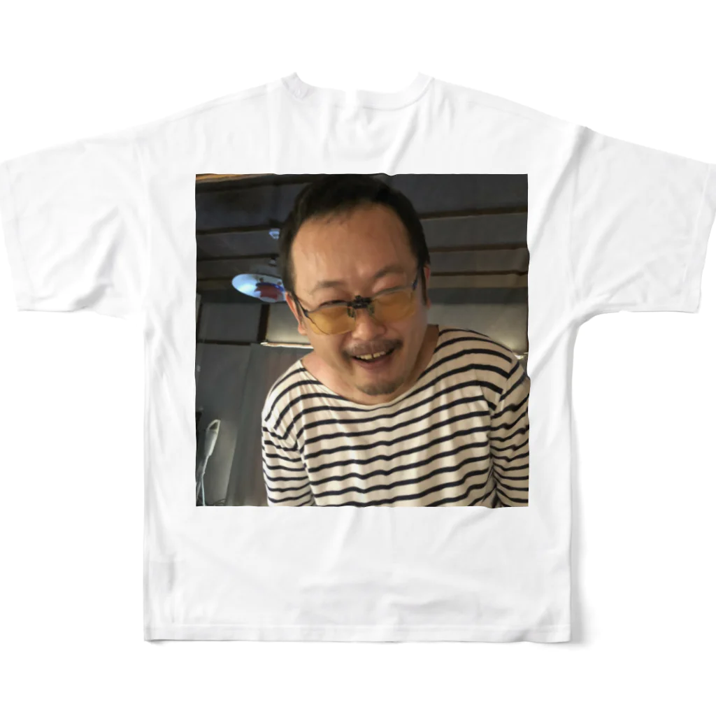 税理士公認会計士イイノのあ フルグラフィックTシャツの背面