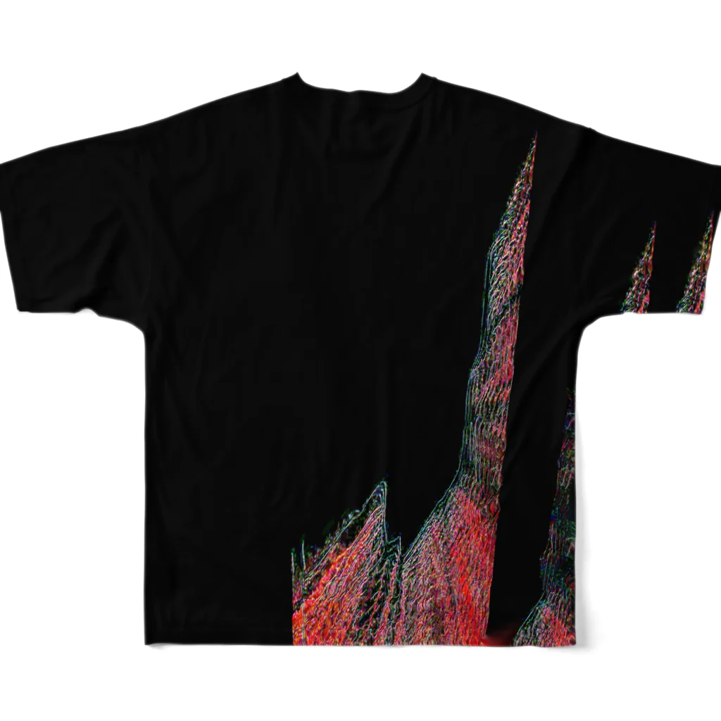 -50xkのYAKAI NEW VISION DOPE 2020 All-Over Print T-Shirt :back