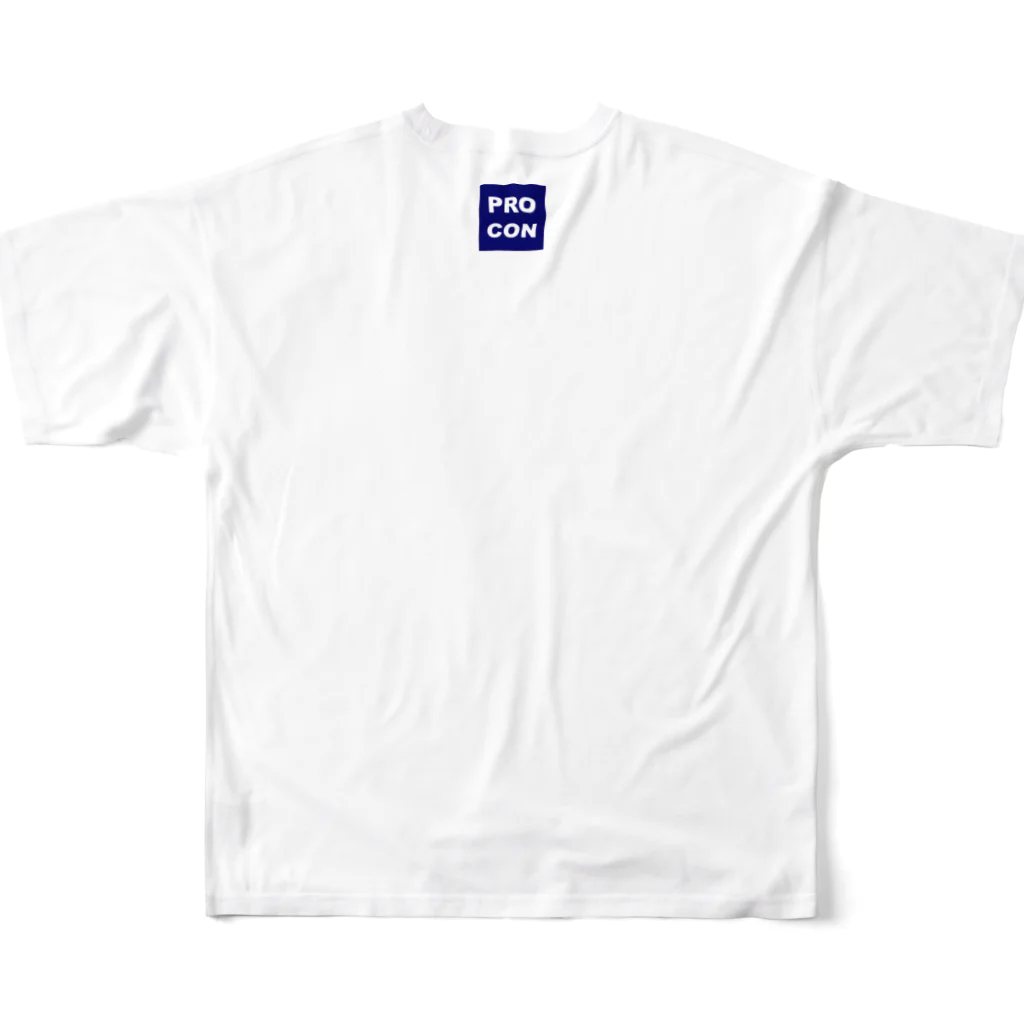 PROCONのPROCON フルグラフィックTシャツの背面