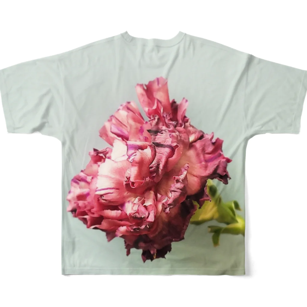 cutting Dorothyのflower04 フルグラフィックTシャツの背面