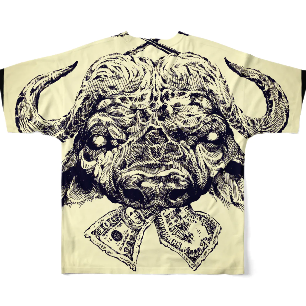 kyo5itsuki96hebiのTaurus All-Over Print T-Shirt :back