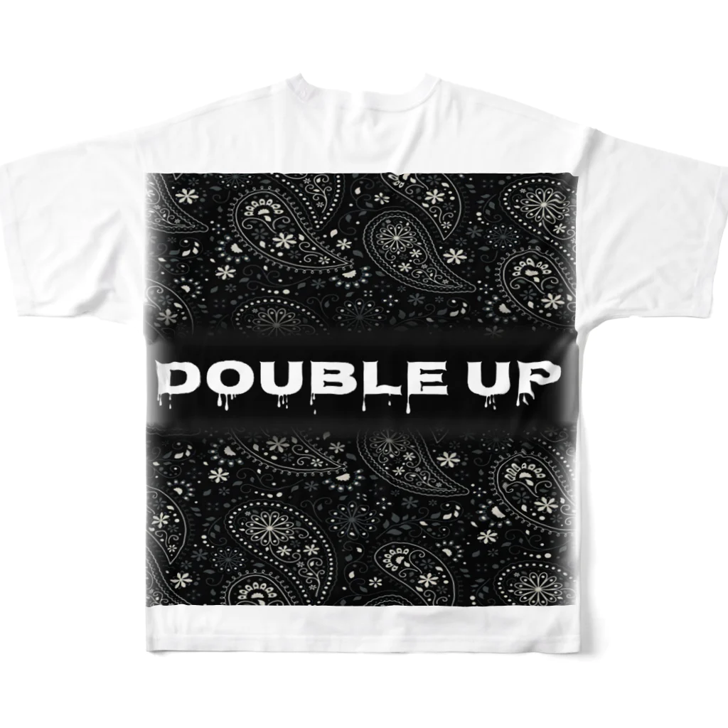 DoubleUp_OfficeのDouble Up PB フルグラフィックTシャツの背面