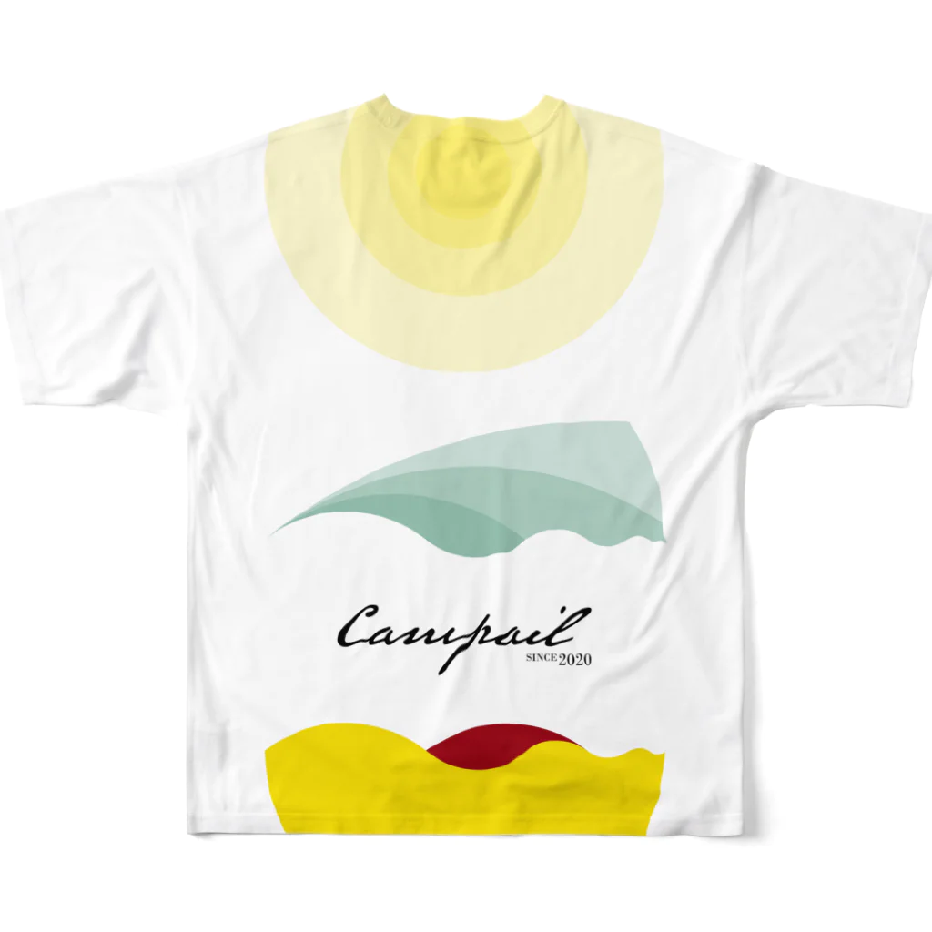 campailのCampail Origin All-Over Print T-Shirt :back