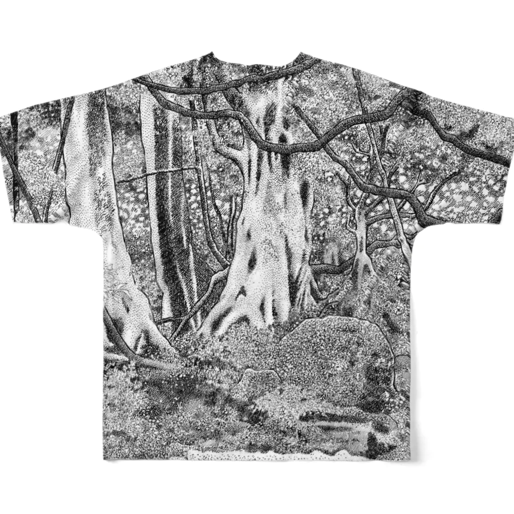 Robin Lindströmの森 All-Over Print T-Shirt :back