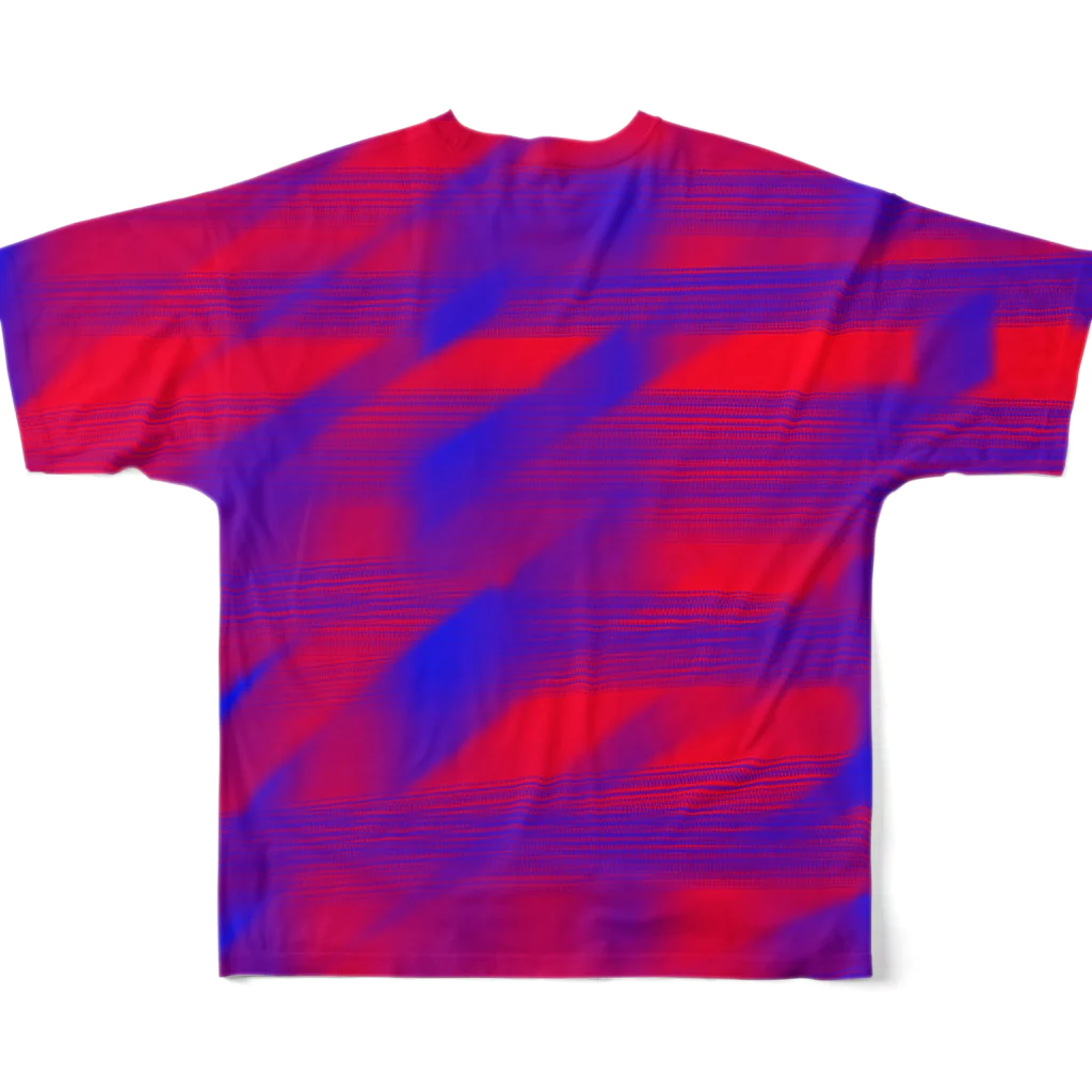 Clum bunchの血液 All-Over Print T-Shirt :back