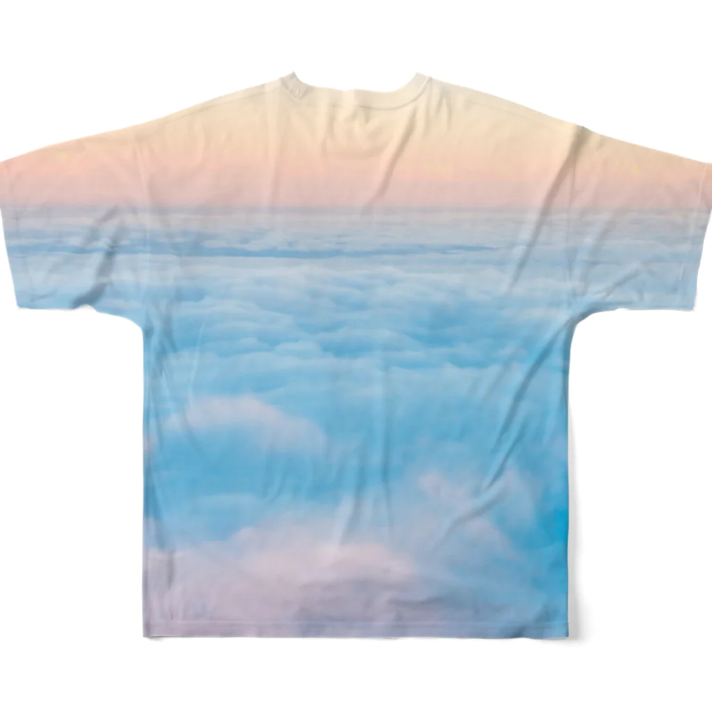 momo_emiのmomo_emi sky フルグラフィックTシャツの背面