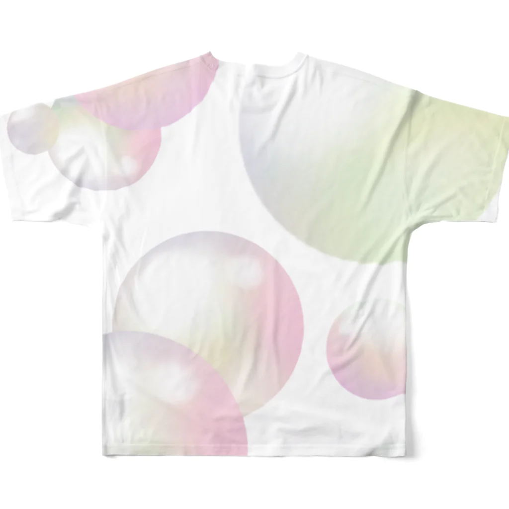 Lily bird（リリーバード）のふわふわバブル2 All-Over Print T-Shirt :back