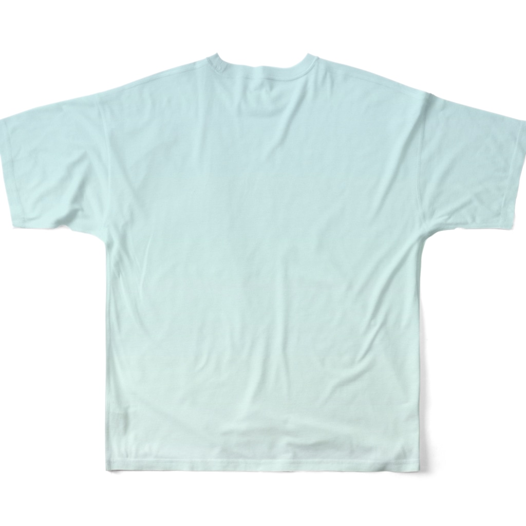 ぽぬぞぬのグラデーション Odyssey Taste All-Over Print T-Shirt :back