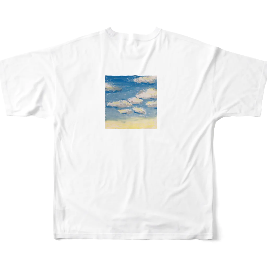 よこみの空 フルグラフィックTシャツの背面