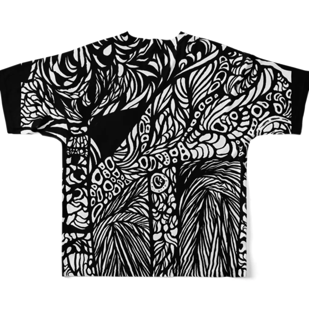 Independent thinkers.の邪悪の三塔 All-Over Print T-Shirt :back