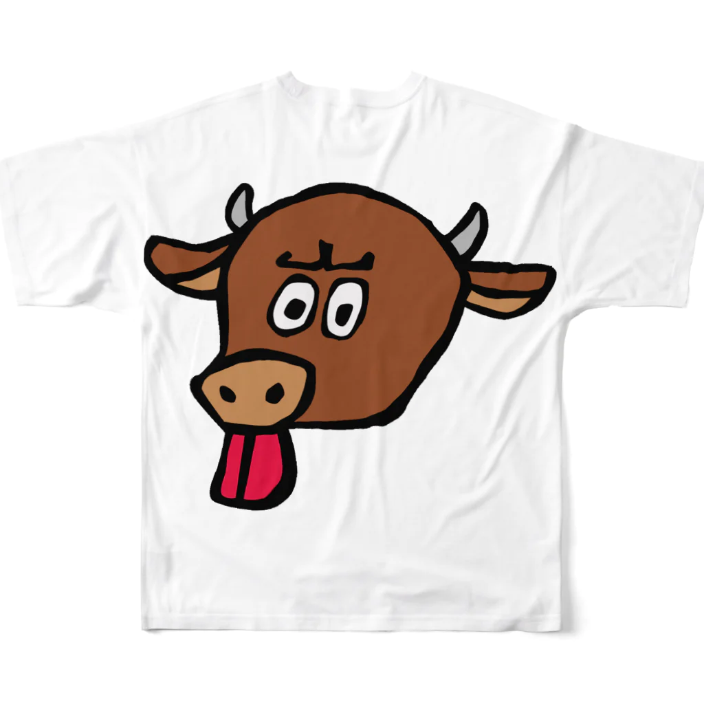 農場フェスティバルズ公式グッズの【リクエスト】農場フェスティバルズ公式グッズ All-Over Print T-Shirt :back
