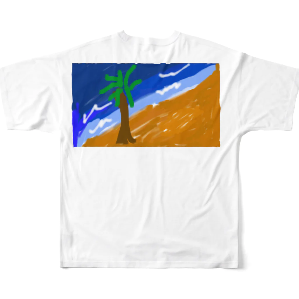 kash（かしゅ）のKASH『カシュ』 All-Over Print T-Shirt :back