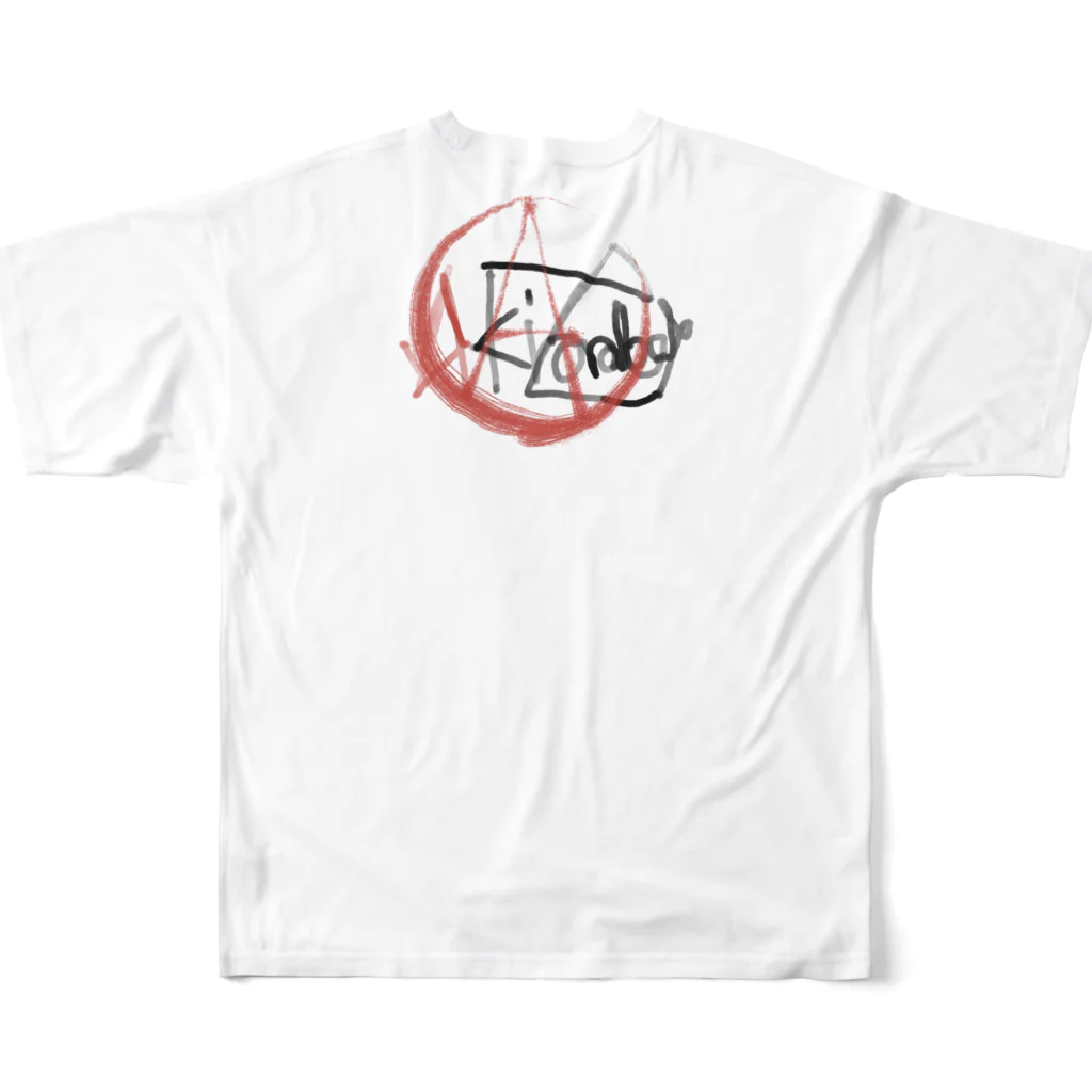 AkironBoy's_Shopの銀河系 All-Over Print T-Shirt :back
