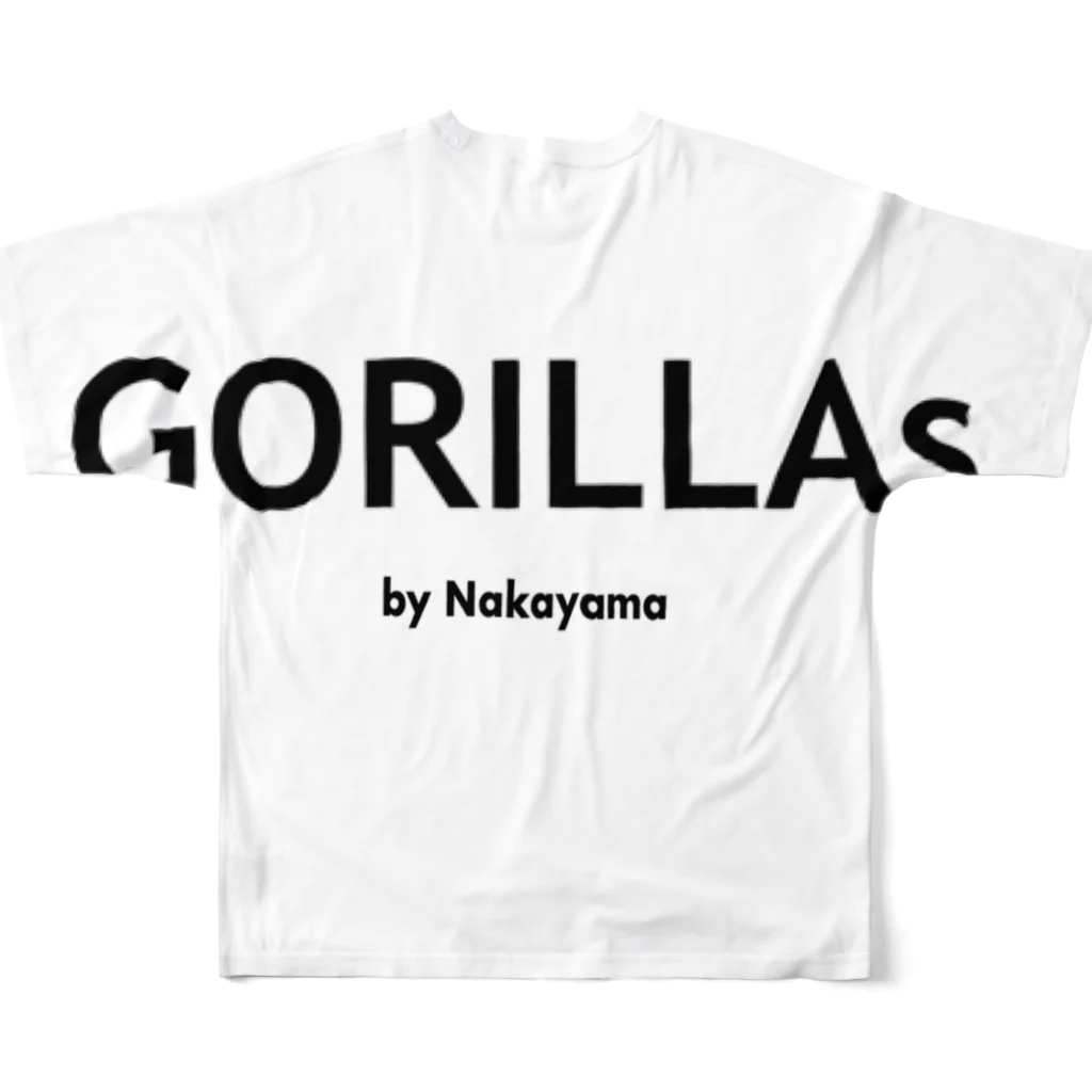 もやしのゴリラ3 All-Over Print T-Shirt :back