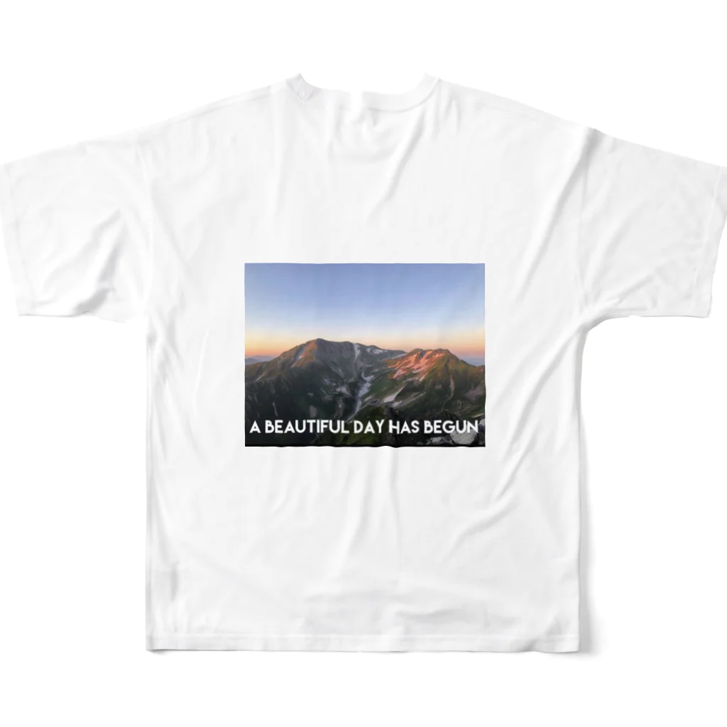 chinikaのスバラシイヒ All-Over Print T-Shirt :back