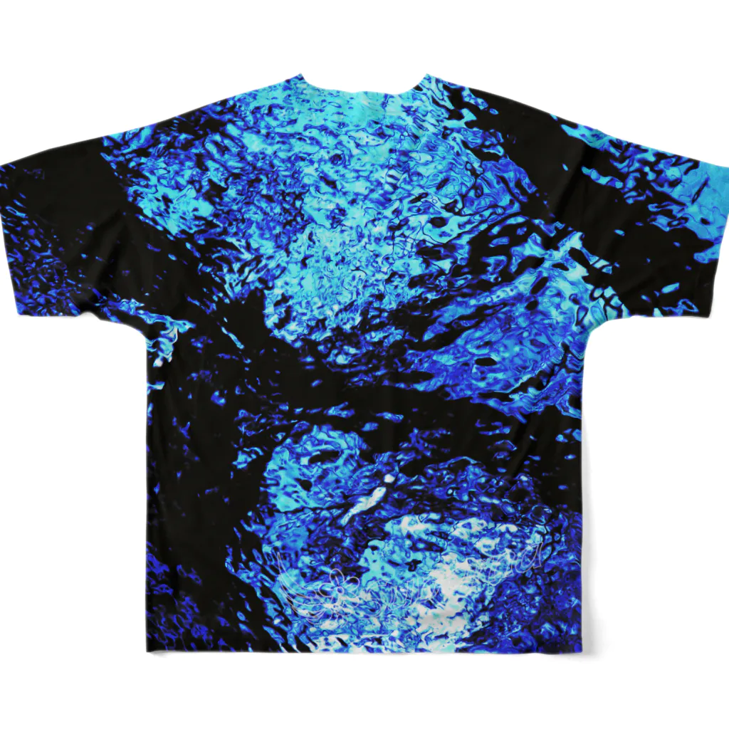 suparnaの水の名前 All-Over Print T-Shirt :back