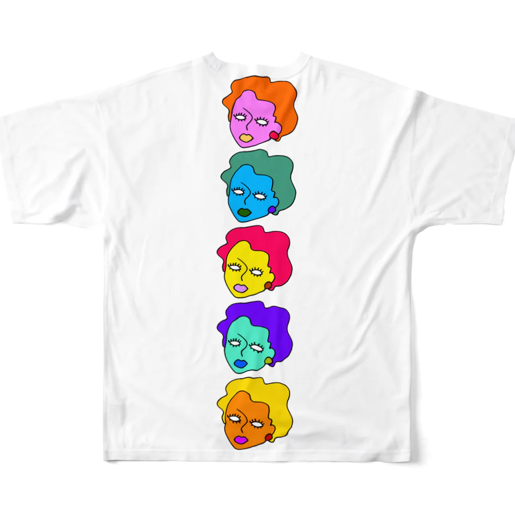defaultMMのStunning （縦） All-Over Print T-Shirt :back