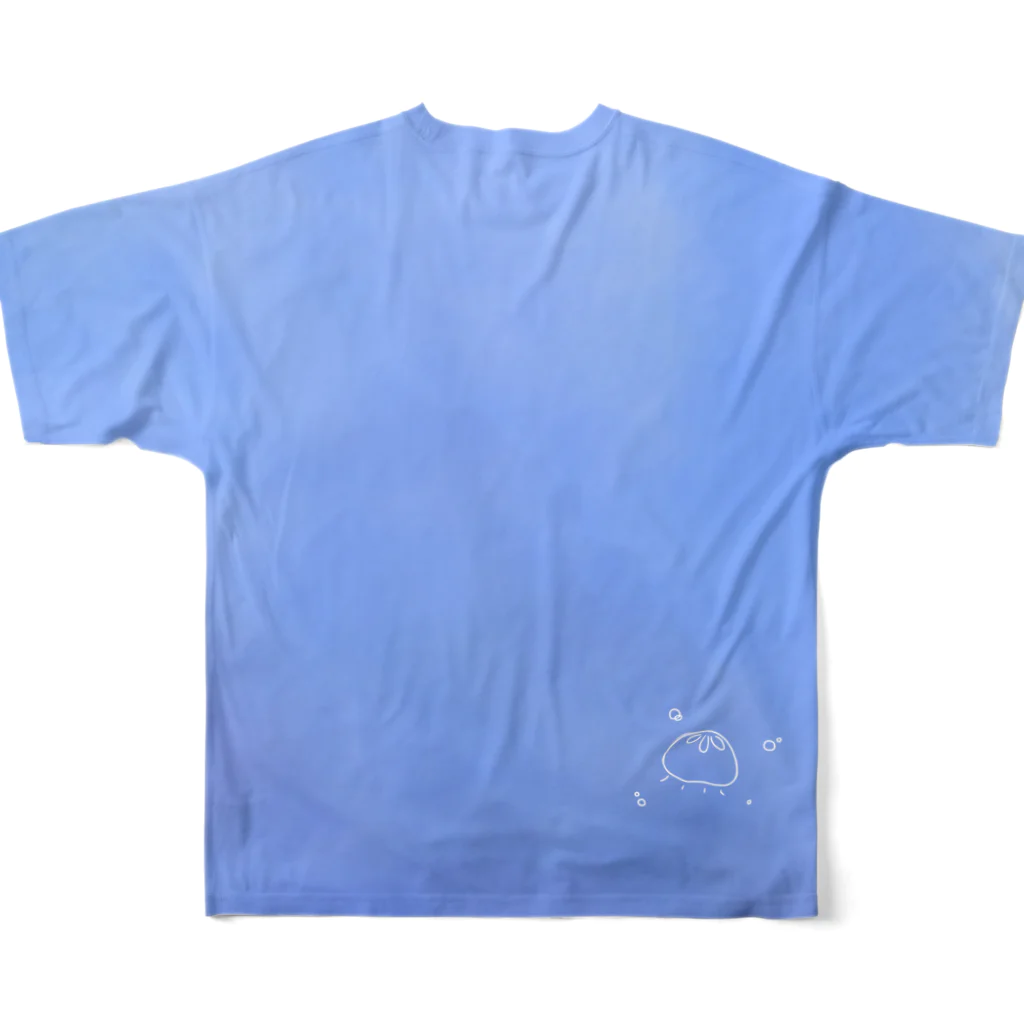 ぶんちゃんのおみせの海月 All-Over Print T-Shirt :back