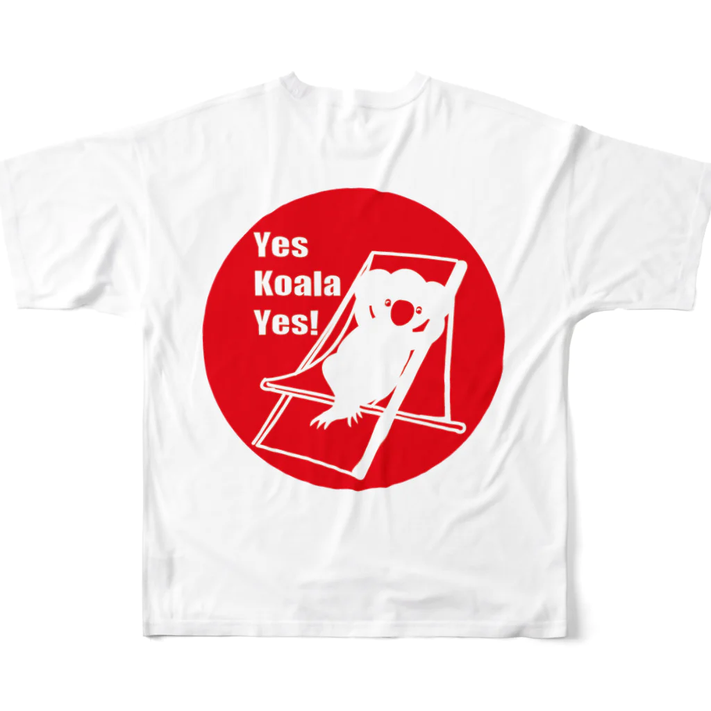 Ito  YoshiのYes Koala Yes! All-Over Print T-Shirt :back