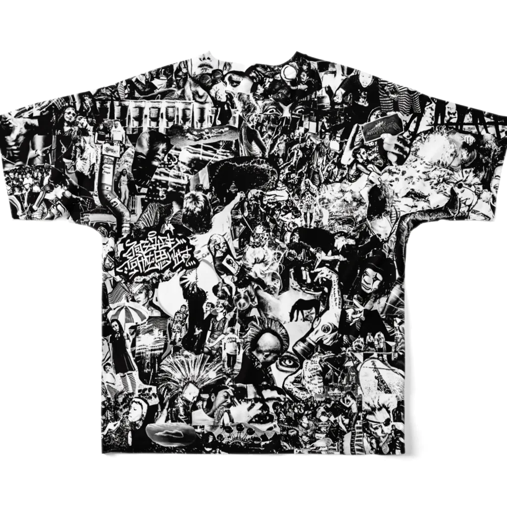 何をみても何かを思い出すの何をみても何かを思い出す All-Over Print T-Shirt :back