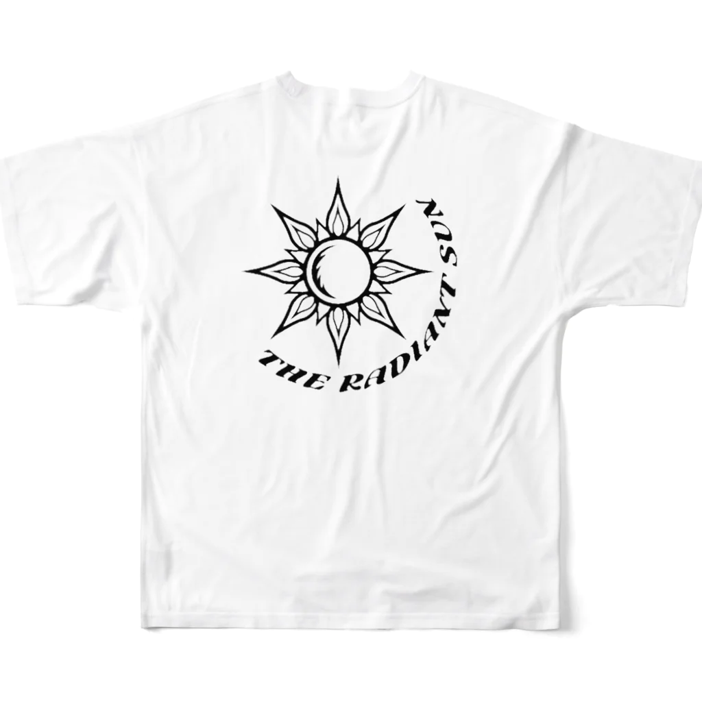 THE RADIANT SUNのTHE RADIANT SUN アイコン フルグラフィックTシャツの背面