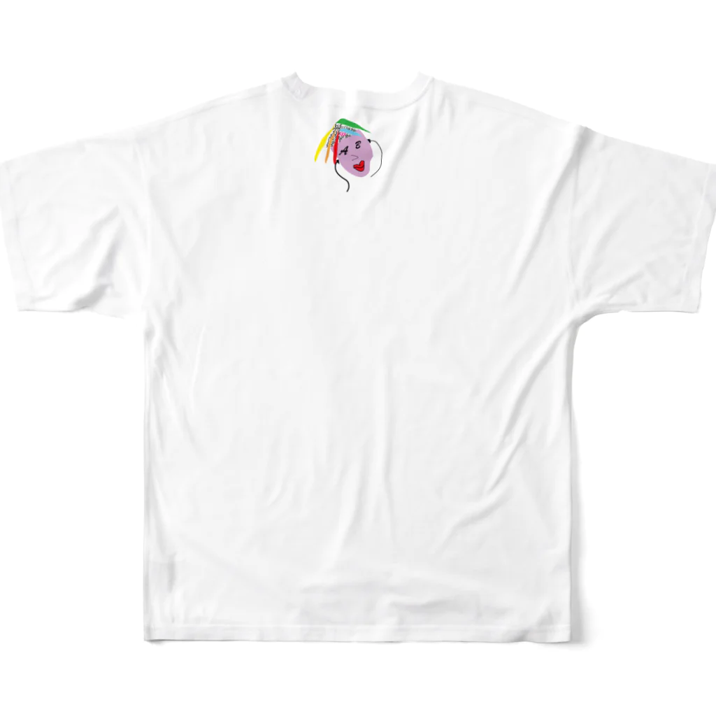 Dectech.stylesのMAD.D Radio フルグラフィックTシャツの背面