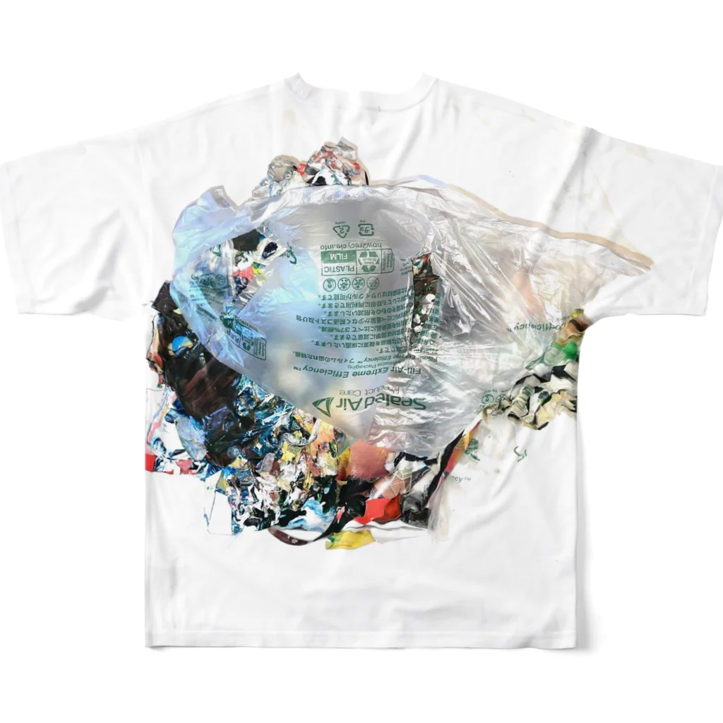 Lyrical Gift / 津田修のAF003 All-Over Print T-Shirt :back