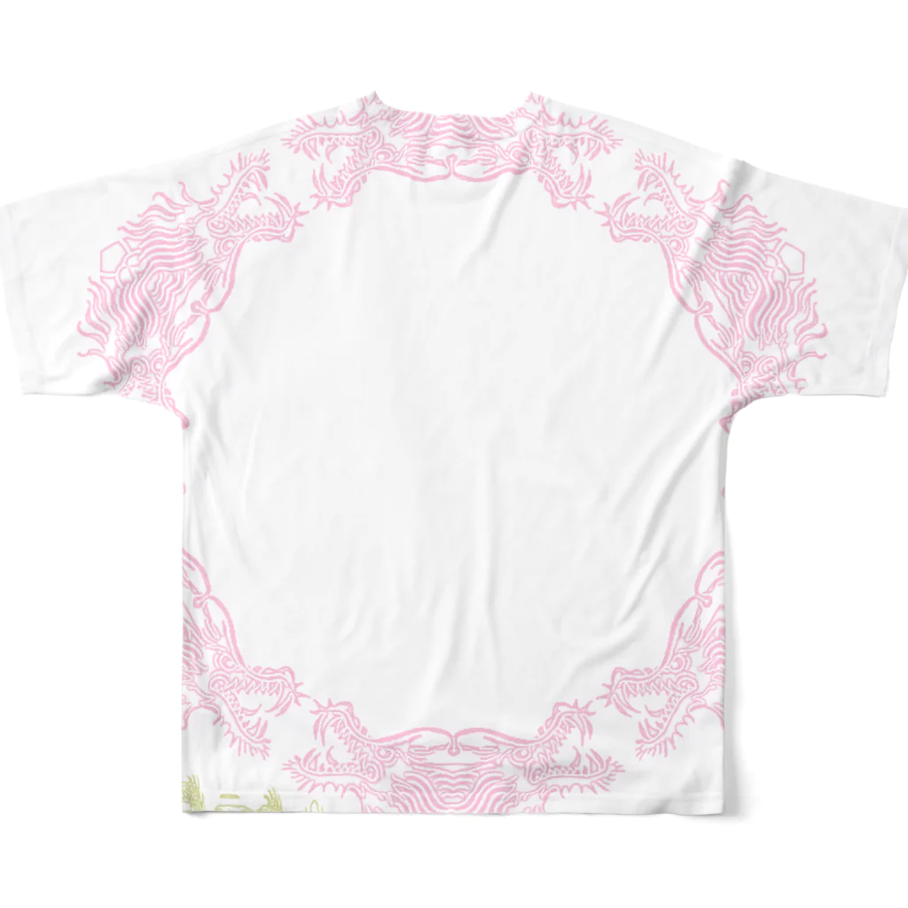 RMk→D (アールエムケード)の円竜 All-Over Print T-Shirt :back