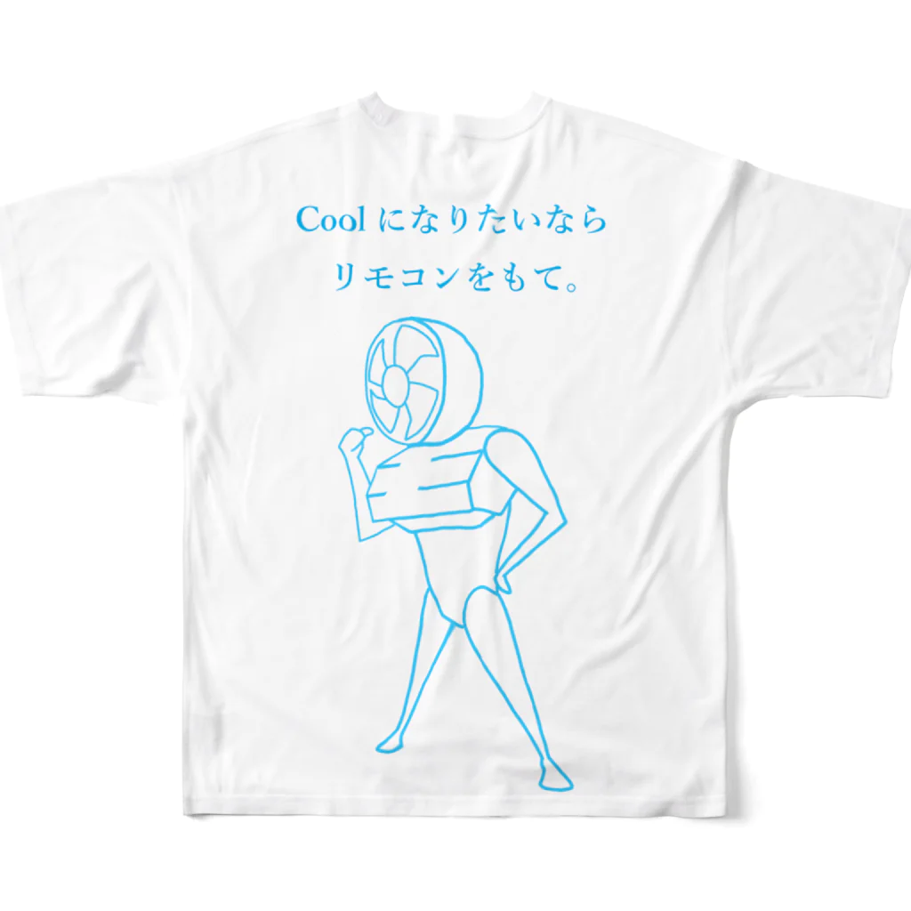 おしょう！🌍今を生きる現代人のCoolistドライさん フルグラフィックTシャツの背面