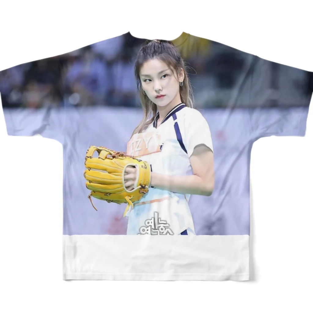 RajaBolaのAgen Raja Bola フルグラフィックTシャツの背面