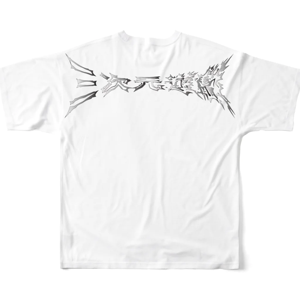 霊臨(TAMARIN)の夢 -YUME- All-Over Print T-Shirt :back