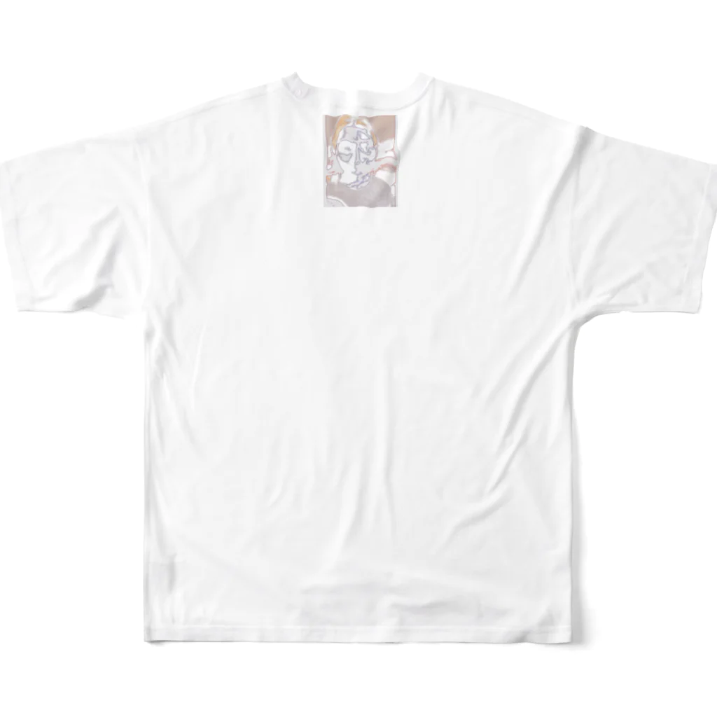 ANEMONEのchrome All-Over Print T-Shirt :back