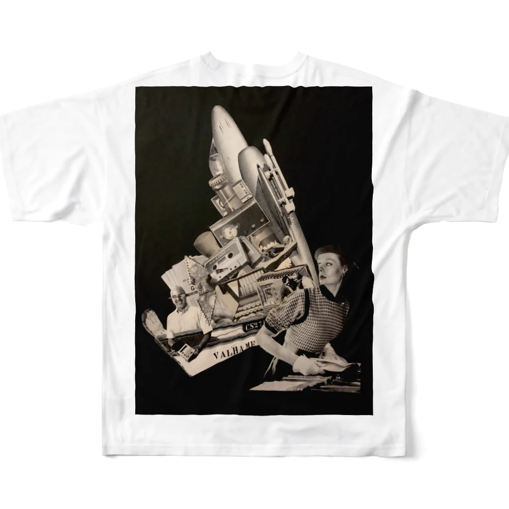 Tom-g collage from TSM SHOPPのWing All-Over Print T-Shirt :back